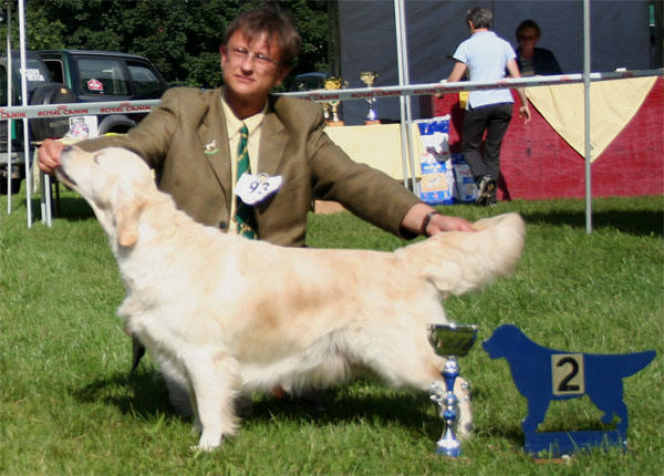 Tommy Girl du Bois de la Rayere at the Belgian GRC Show 2005